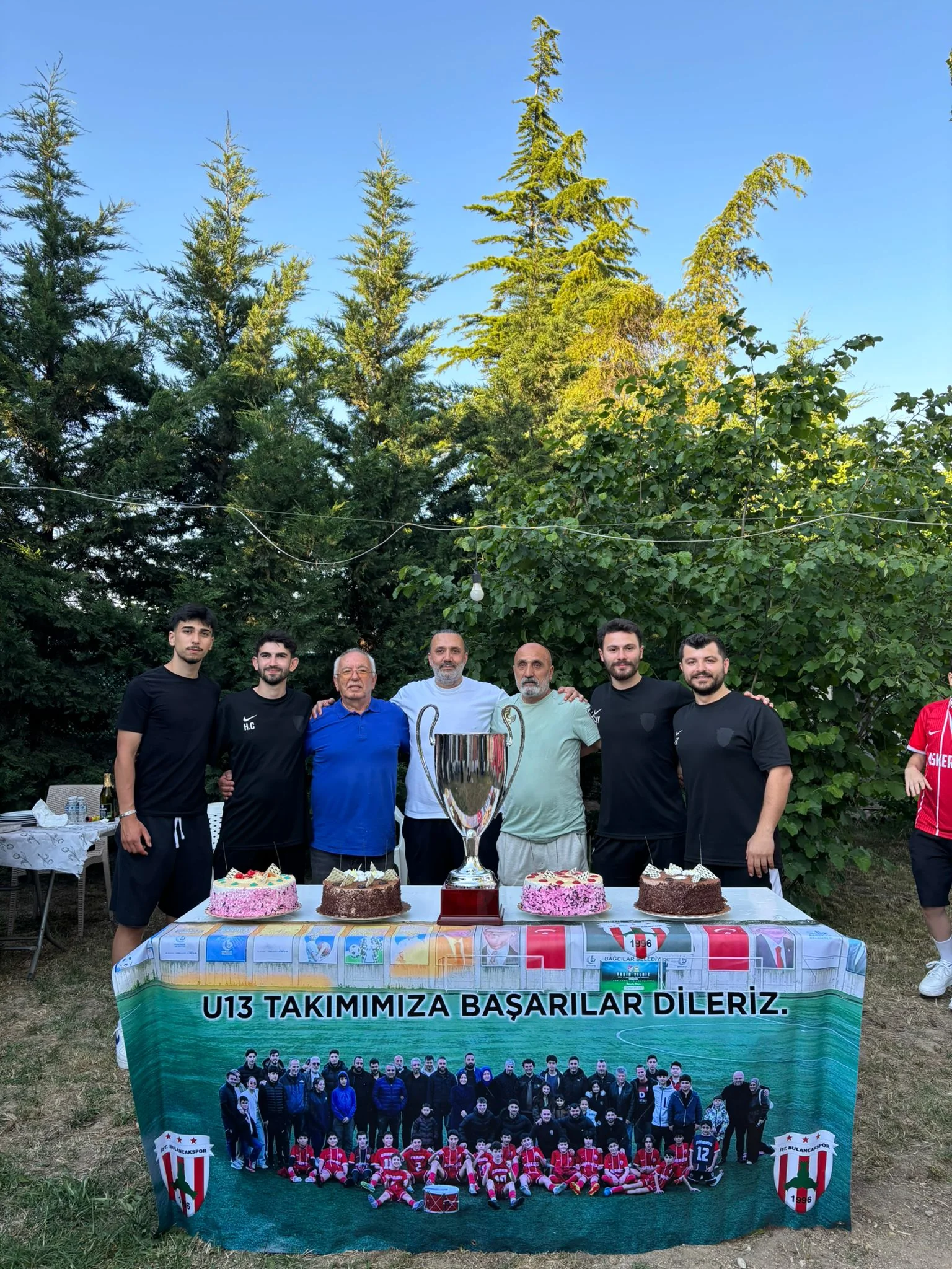 Kupa ile Teknik Ekip
